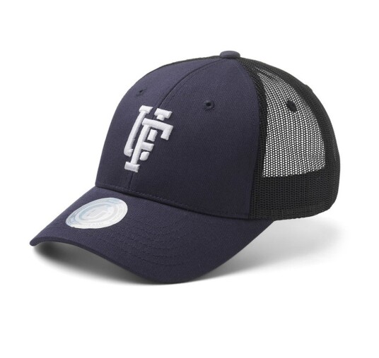Upfront Spinback Trucker Navy/White Onesize Capser Upfront Spinback Trucker Navy/White Onesize Capser