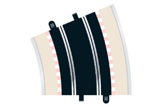 Rad 4 Outer Curve 22.5° 2 Per Bag