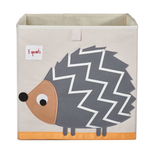 3 Sprouts Storage Box Gray hedgehog 3 Sprouts Storage Box Gray hedgehog