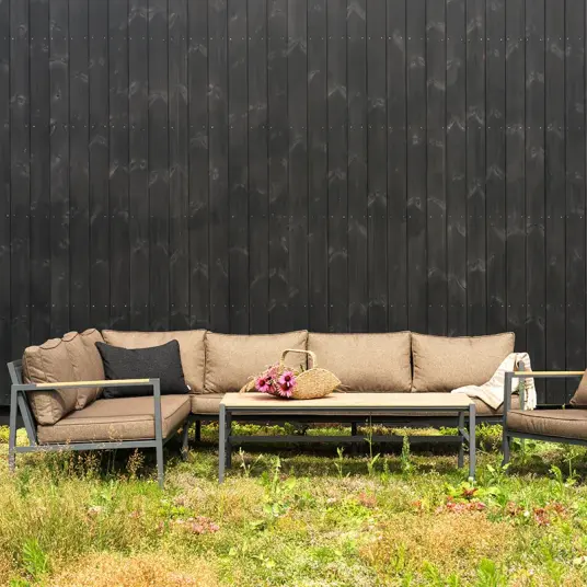 Brafab Cap hjørnesofa Stor Anthracite / Brown Brafab Cap hjørnesofa Stor Anthracite / Brown