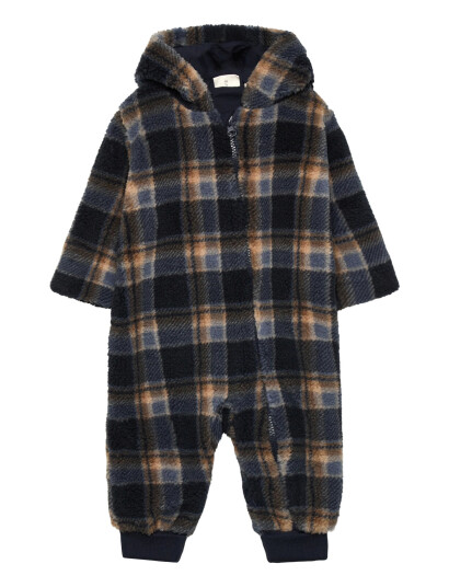 Minymo Suit Teddy W. Lining Blue 92