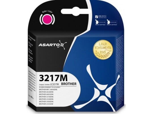 Tusz Asarto Tusz Asarto Do Brother 3217Mn | Lc3217m | 550 St. | Magenta