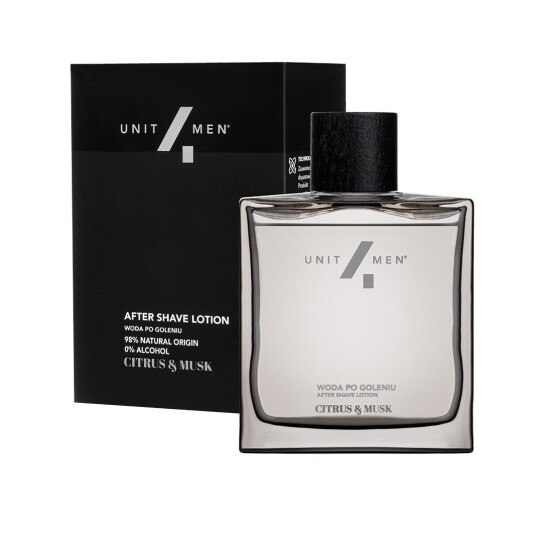 Unit4Men Aftershave Sitrus & Musk 100ml Alkohol fri Unit4Men Aftershave Sitrus & Musk 100ml Alkohol fri