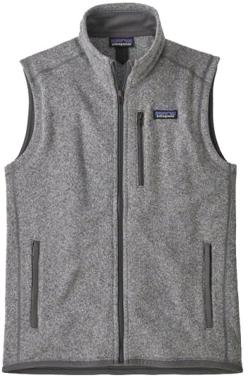 Patagonia Better Sweater Vest Vest Lys Grå Melert male L Patagonia Better Sweater Vest Vest Lys Grå Melert male L
