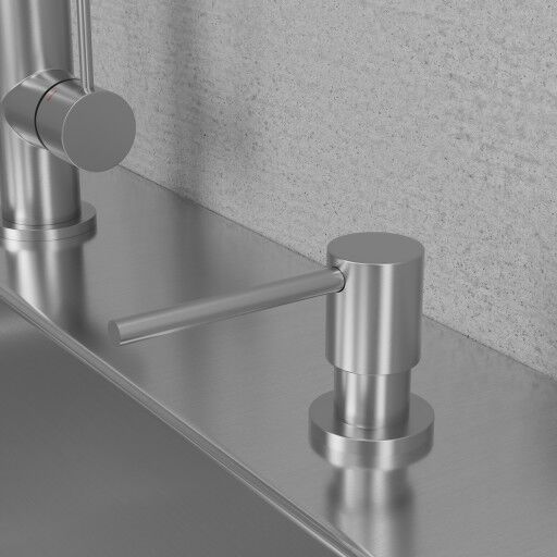 Scandtap Steel Clean såpedispenser rustfritt stål Scandtap Steel Clean såpedispenser rustfritt stål
