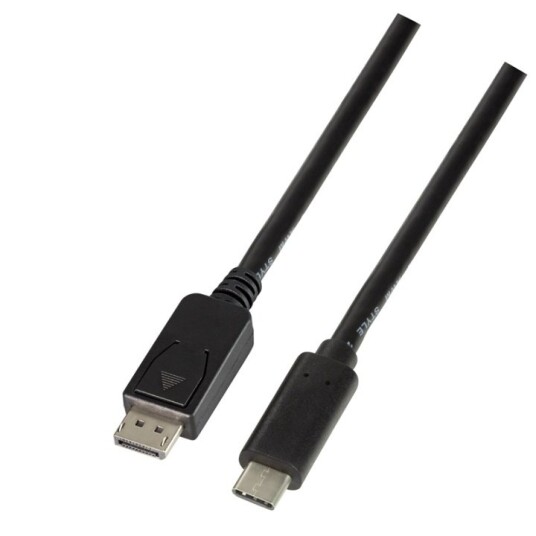 LogiLink USB-C -> DisplayPort 1.2 1,8 m LogiLink USB-C -> DisplayPort 1.2 1,8 m