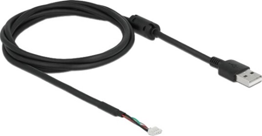 Delock Usb Kabel Usb Hann Til 4 Pin Smt Hann Usb 2.0 1.5 M Svart