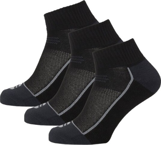 Endurance Avery Quarter 3 Pack Korte Treningssokker Svart 39 42 Endurance Avery Quarter 3 Pack Korte Treningssokker Svart 39 42