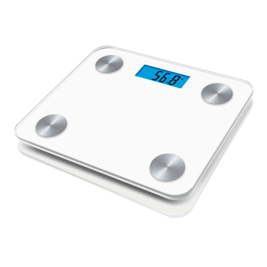 Platinet Bluetooth personvekt med app 180 kg Hvit Platinet Bluetooth personvekt med app 180 kg Hvit