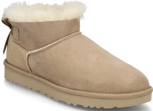 UGG W Ultra Mini Bailey Bow - SAND - 36