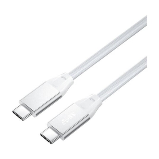 DACOTA PLATINUM USB-C 3,2 GEN2X2 KABEL 5M, HVIT