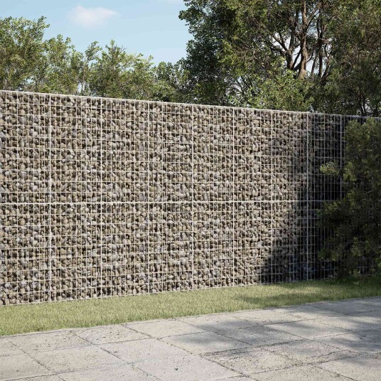 vidaXL Gabion med 5 mm Tråd og 5x10 cm Maske 300x20x200 cm