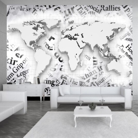 Fototapet The World Of Newspapers 100x70 - Finnes i flere størrelser