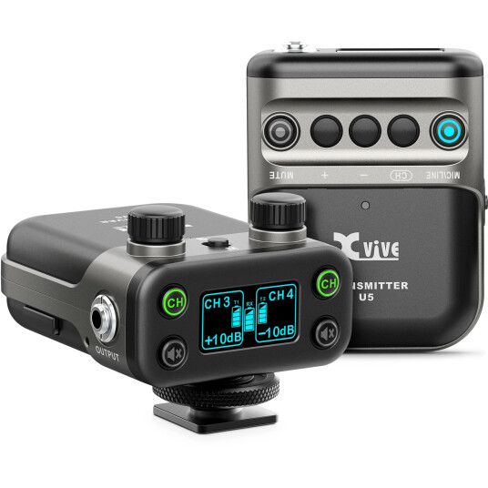 XVive U5 Wireless Audio System + Lav XVive U5 Wireless Audio System + Lav