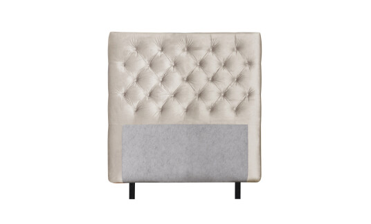 Soffadirekt OPERA 140 Sengegavl Fløyel Beige