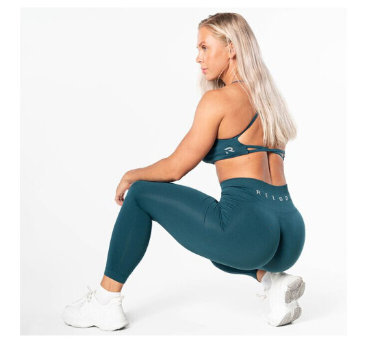 Relode Prime Scrunch Tights, Teal S S