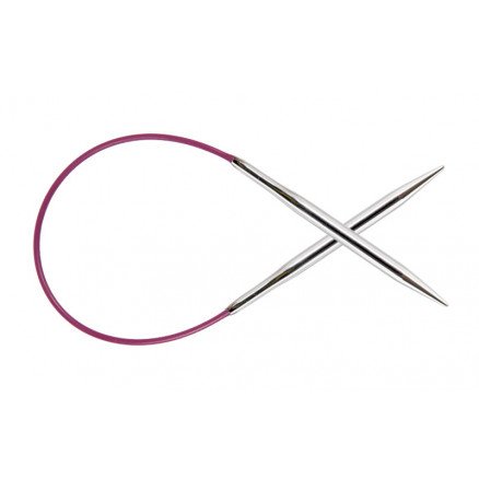 KnitPro Nova Metal Rundpinner Messing 40cm 6,50mm / 15.7in US10Â½