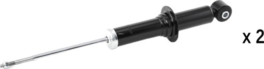 RIDEX 854S20456 Støtdemper