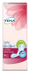 TENA Discreet Ultra Mini Plus Inkontinens truseinnlegg   24 stk.
