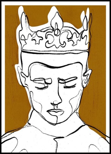 Silent Monarch Poster Plakat / 30x40cm