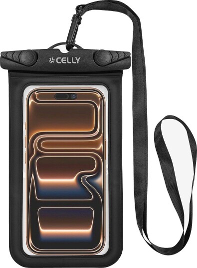 Celly Mobilveske IPX8 max 7" Splashbag Svart Celly Mobilveske IPX8 max 7" Splashbag Svart