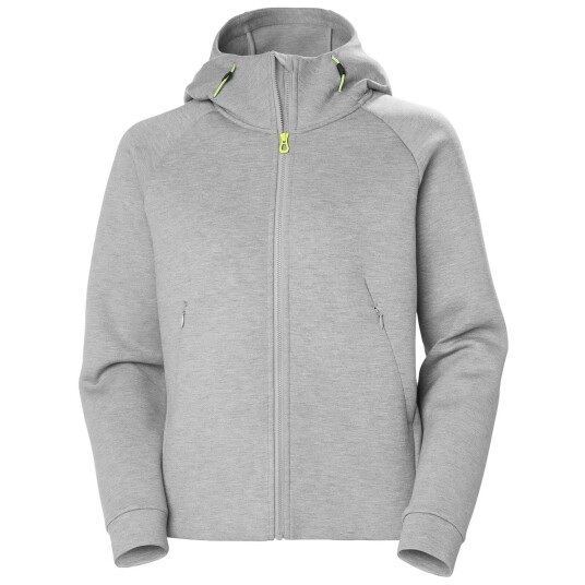 Helly Hansen HP Ocean Full Zip Seilerjakke Dame GråXS