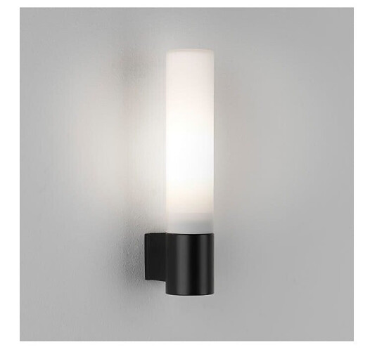 Astro Bari Vegglampe Sort Matt