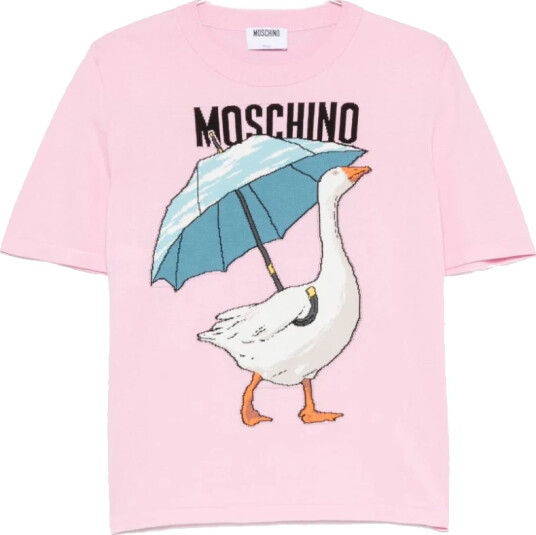 Moschino Dame Topper Rosa S, Moschino Dame Topper Rosa S,