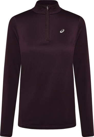 Asics Asics Core Ls 1/2 Zip Winter Top Burgundy XS