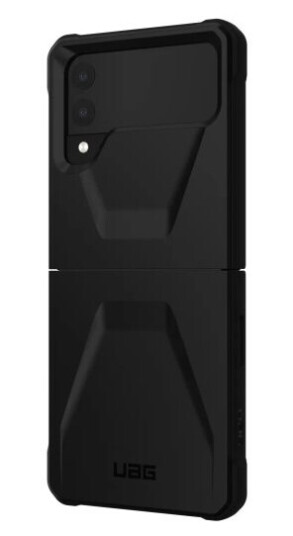 Urban Armor Gear Galaxy Z Flip4 (2022) Case, Rund (Shell Case), Samsung, Samsung Galaxy Z Flip4 (2022), 17 Cm (6.7"), Sort