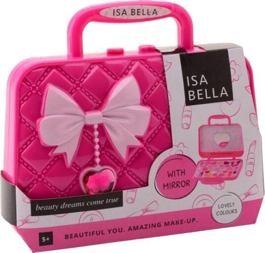 Johntoy Isabella Sminkekoffert med Speil - 5+ ??r - 25 deler Johntoy Isabella Sminkekoffert med Speil - 5+ ??r - 25 deler