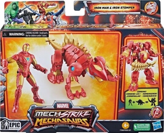Marvel Mech Strike Figur Og Drakt 3.0 10 Cm Marvel Mech Strike Figur Og Drakt 3.0 10 Cm