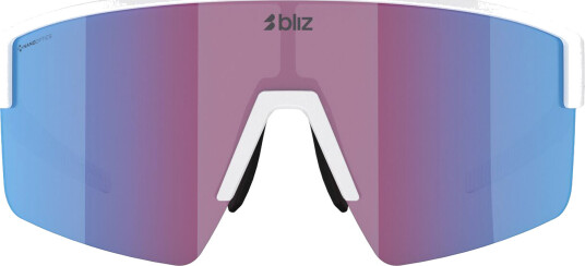 Bliz P004S Nano Nordic Light Sportsbriller Matte White w/ Begonia Violet Blue Multi Bliz P004S Nano Nordic Light Sportsbriller Matte White w/ Begonia Violet Blue Multi
