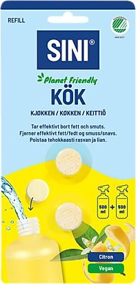 Sini rengjøringstablett kjøkken 2stk Sini rengjøringstablett kjøkken 2stk