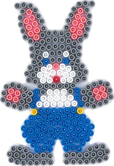 Hama Ironing Beads Plate-Rabbit