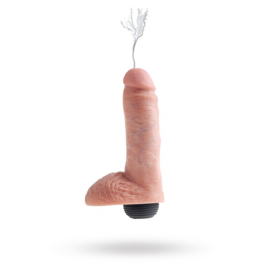 Squirting With Balls 20 cm - Flesh