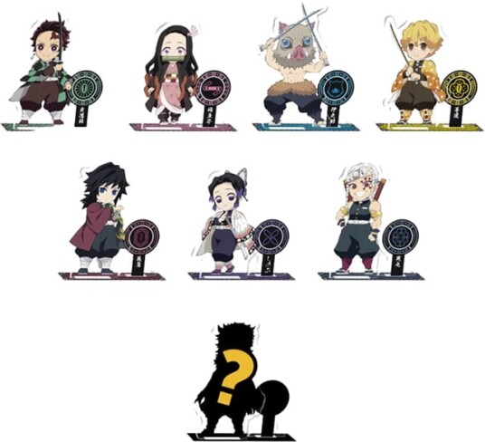 ABYStyle Demon Slayer Acryl Mini Blind Bag actionfigur ABYStyle Demon Slayer Acryl Mini Blind Bag actionfigur