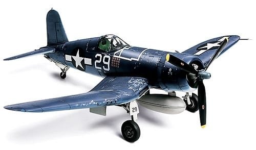 Tamiya Vought F4U-1A Corsair Modellbyggingsett 1/72