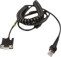 Honeywell Seriell/Strømforsynings-Kabel Db-9 Hunn 3 M Rullet Sammen Svart For Granit 1980  Hyperion 1300  Voyager 12Xx 14Xx  Xenon 19Xx  Honeywell Genesis 7580