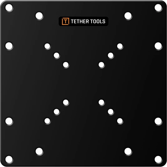 Tether Tools Rock Solid VESA 20x20cm Adapterplate 200X200 Tether Tools Rock Solid VESA 20x20cm Adapterplate 200X200