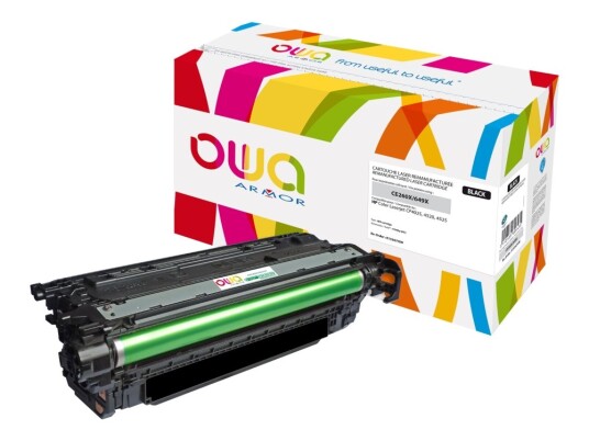 Armor - Svart - Kompatibel - Tonerpatron - For Hp Color Laserjet Enterprise Cp4525dn Cp4525n Cp4525xh