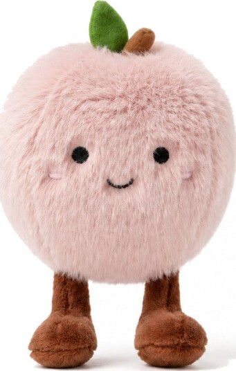 Teddykompaniet Teddy Fruits Äpple PINK 11  cm