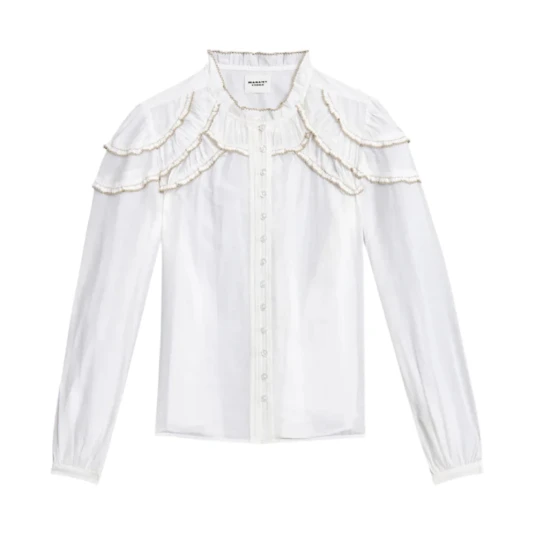 Isabel Marant Dame Bluser & Skjorter Hvit M,