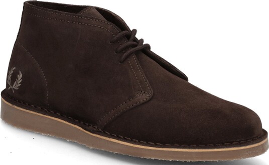 Fred Perry Hawley Suede   RICH BROWN   43