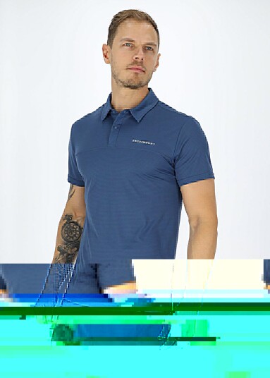 Swedemount Ultra Light Piké Denim Blue 3xl Piketrøyer