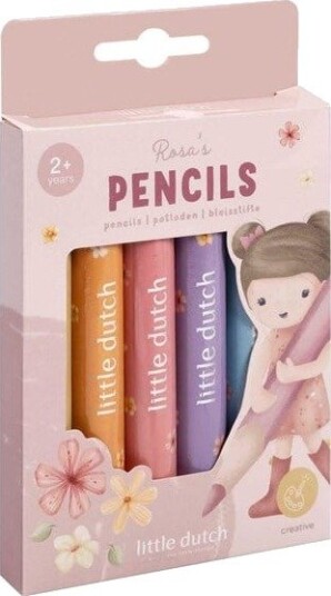 Little Dutch Pencils Pink 6 Pcs. Little Dutch Pencils Pink 6 Pcs.