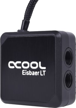 Alphacool Eisbaer LT Vannblokk Sort 12886 Alphacool Eisbaer LT Vannblokk Sort 12886