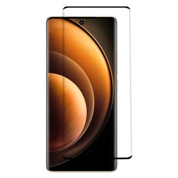 vivo X100/X100 Pro Full Cover Beskyttelsesglass Svart Kant