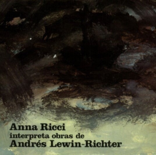 Andres Lewin Richter Anna Ricci Interpreta Obras De Andres Lewin Richter Uk Vinyl
