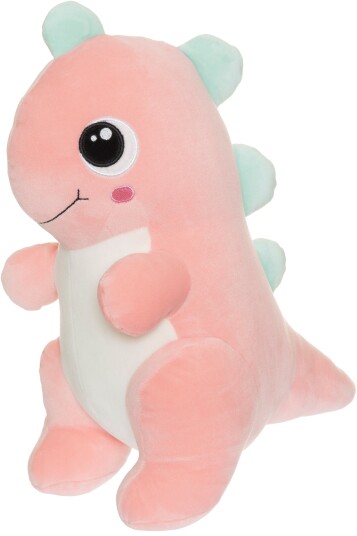 Teddykompaniet Kramis Kosedyr Dino 25 cm Rosa
